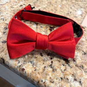 Men Bow Tie Red